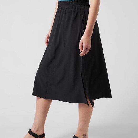 Athleta Black Savannah Skirt - Picture 2 of 9